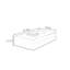 Table basse simple en bois massif-104090479