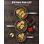 Stainless Steel Non-Stick Frying Pan Set