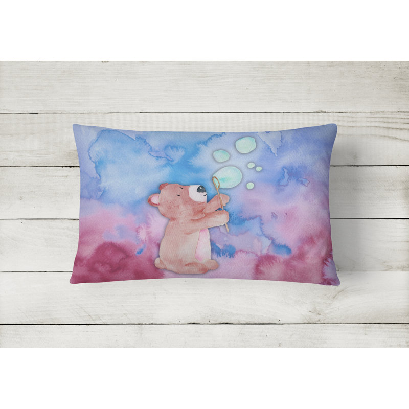  Coussin Bear and Bubbles