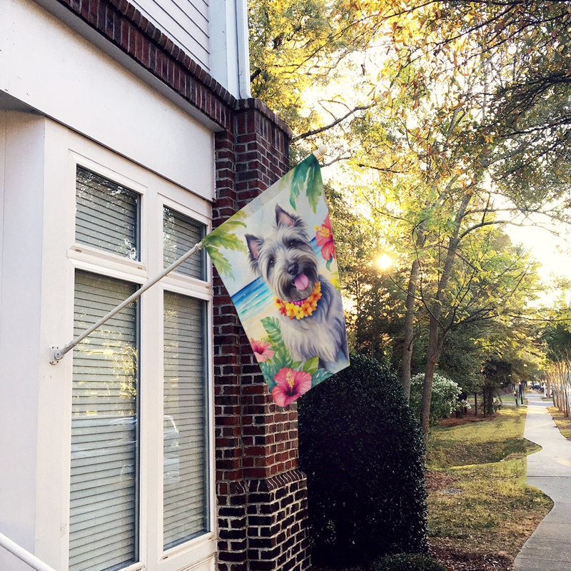 Drapeau pour animal à double face H 40 po x l 28 po