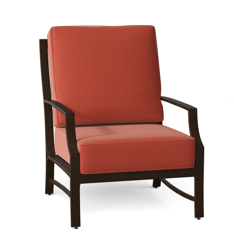 Seal Cove Outdoor Lounge Chair, Chestnut Brown