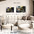 Grunge Gold Makeup Paint Drip Canvas Print-1595020140