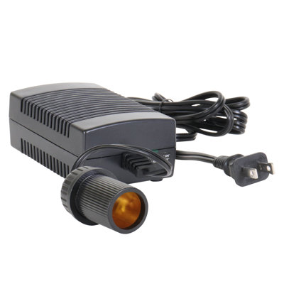  Koolatron 110 Volt AC to 12 Volt DC Power Adapter with Circuit Breaker, 12V 5A DC Power Converter for Portable Devices, Compressor, Car Fridge, and More