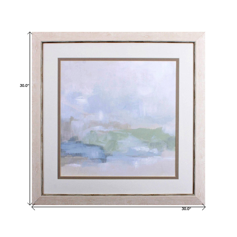 «Tonal Horizon», reproduction d'art encadrée