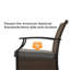 Ensemble de mobilier d'extérieur en osier 3 pièces Mikena Fields-306852879-306852877