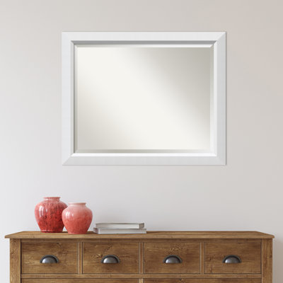 Miroir mural biseauté