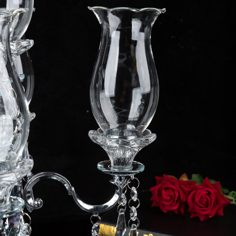 Crystal Tabletop Candelabra