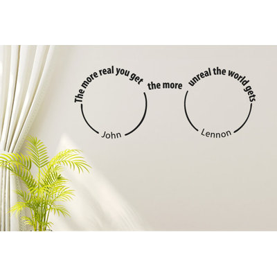 John Lennon Wall Sticker