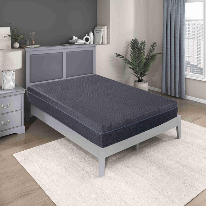 Matelas en mousse viscoélastique infusée de gel vert 11 pouces Eastern Mattress, Grand lit