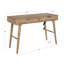 Bureau d'écriture semi-assemblé 45 "avec prises USB et CA Sedona, brun naturel Sedona-94114464