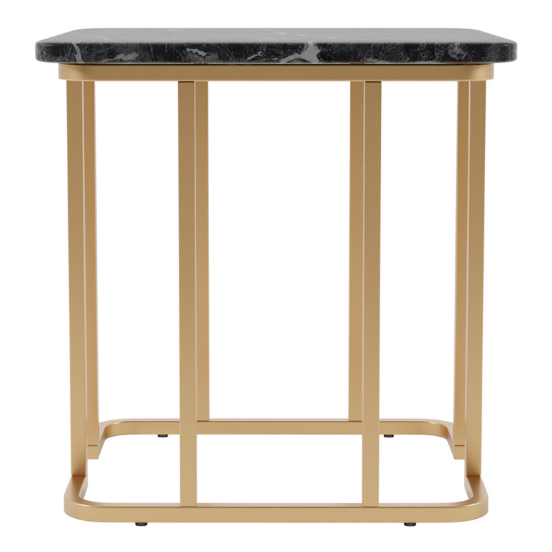 Table de bout Reynalda, Noir
