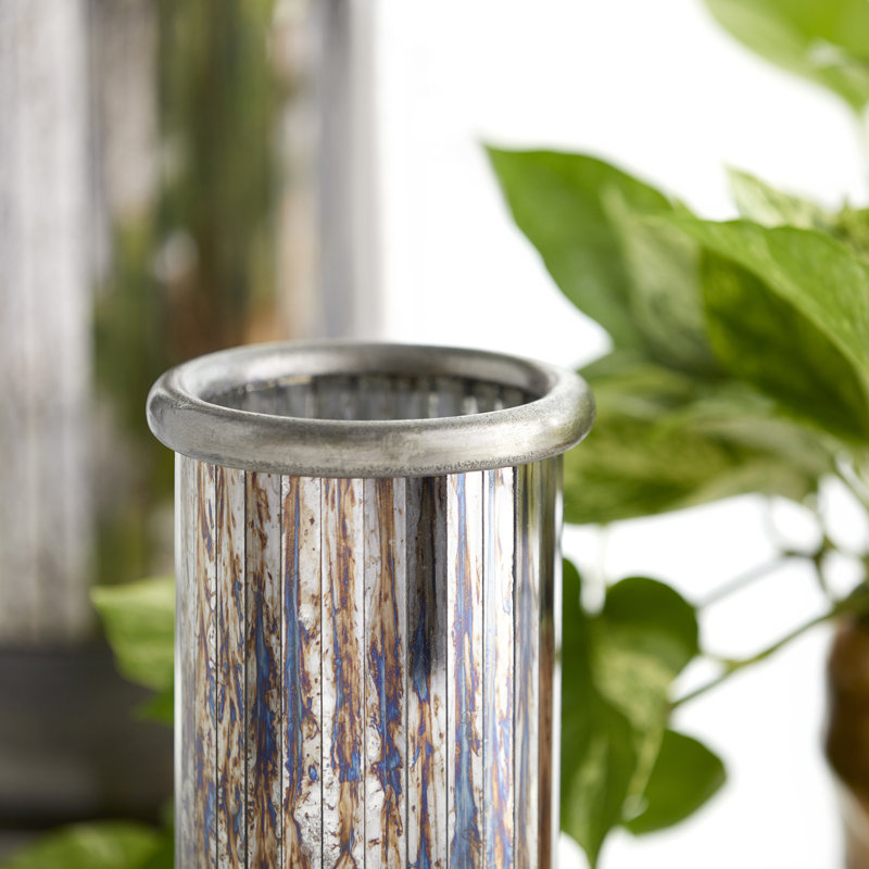 Kensington Glass Table Vase, 10'' H x 5'' W x 5'' D