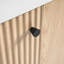 Meuble-lavabo avec porte en céramique 21,6 po-774448109