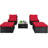 2 - Person Patio Conversation Sets with Cushions