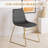 Anastasia Comfortabler Kitchen Velvet Solid Back Side Chair Dining Chair for Kitchen Living Dining Room-940918625
