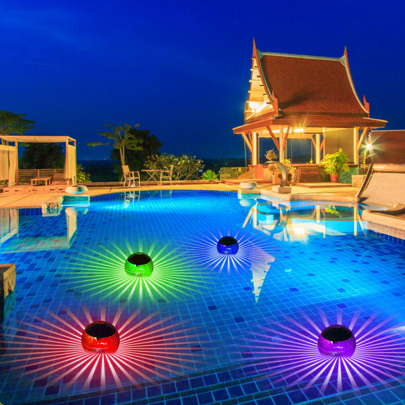 Solar LED Floating Lights, 4