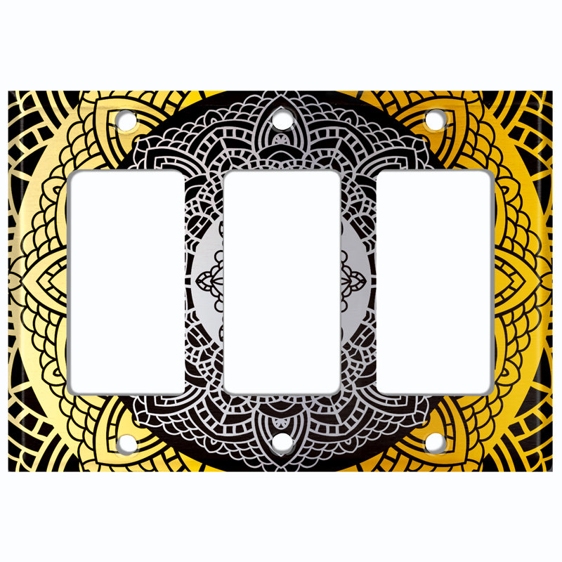Plaque murale décorative / berçante Mandala