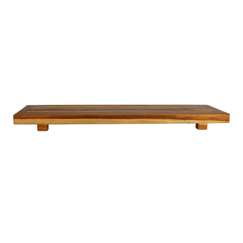 Eleganto Free-Standing Teak Bath Caddy