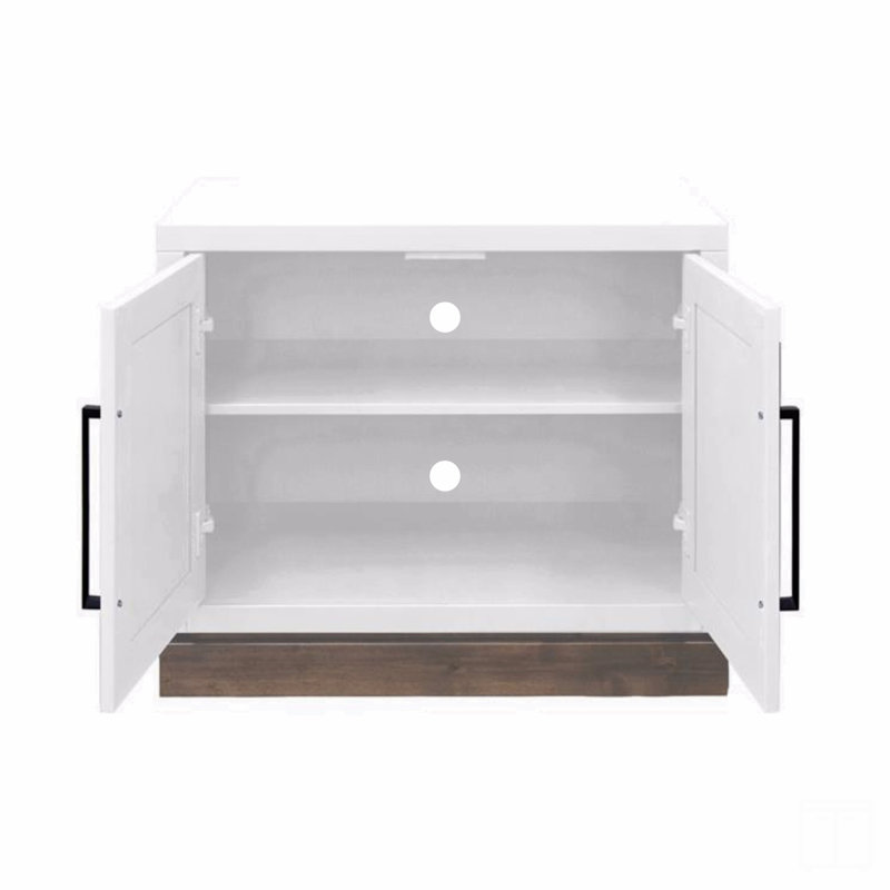 Modular 2-Door Base Cabinet, White