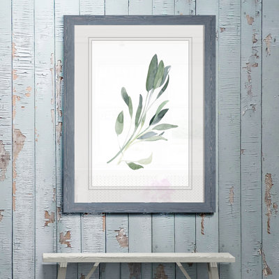 « simple sage i »-cadre photo imprimé sur verre