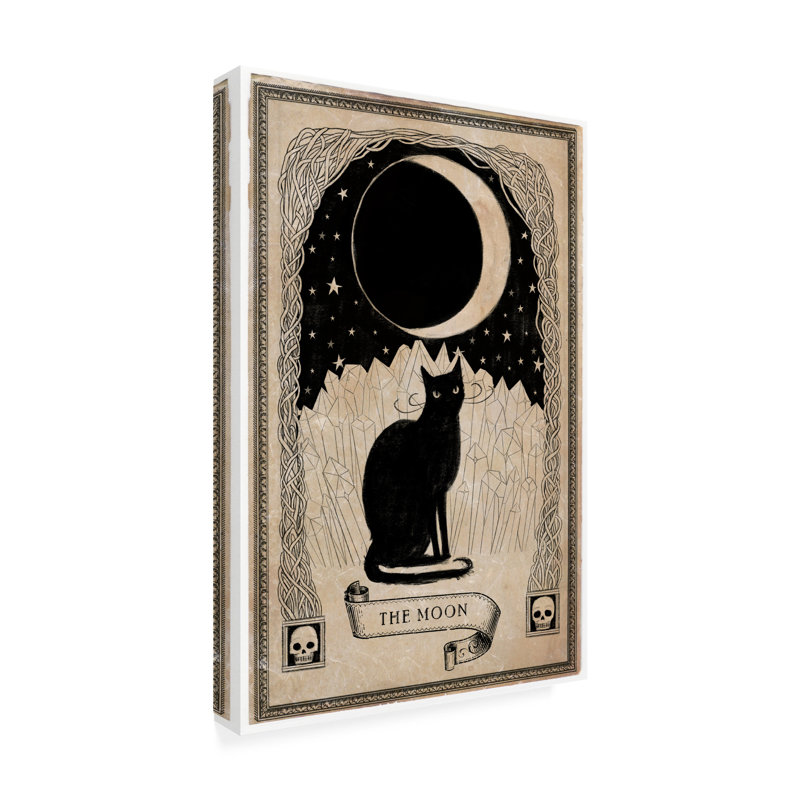 Reproduction d’art sur toile « fortune tarot II » par Victoria Borges