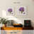 Harnek Vintage Style Violets