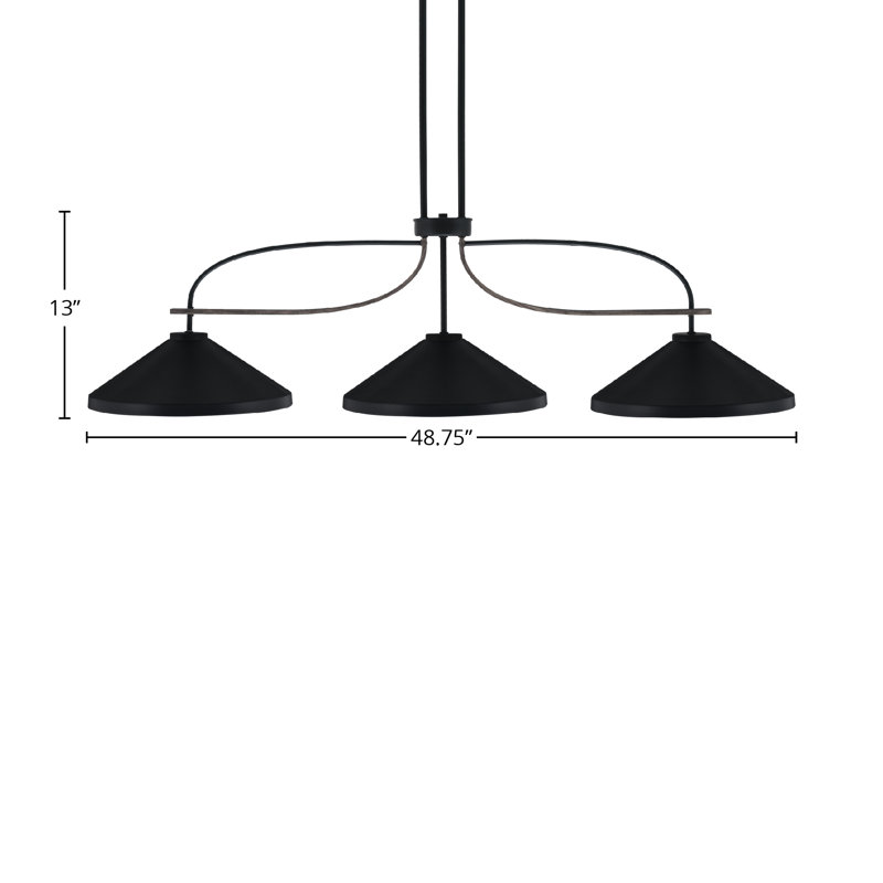 Barre d'éclairage de salle de bain 3 lumières Aritica