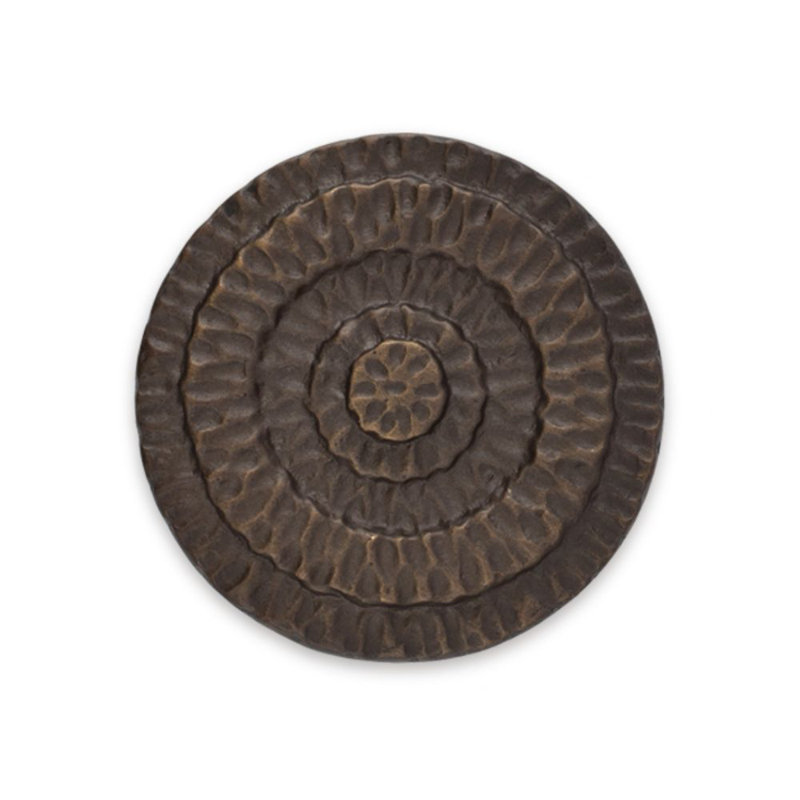 Gotham Hardware Knob, Oxidized, 2"