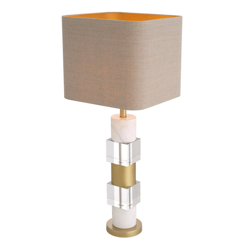 Lampe de table Cullingham, Blanc