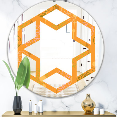 Miroir mural Hexagon Star