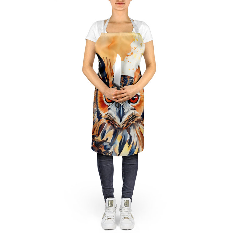 No Pattern Bib Apron