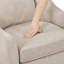 Fauteuil d'appoint demi-tonneau pivotant 30,3 po Martha-1599092306