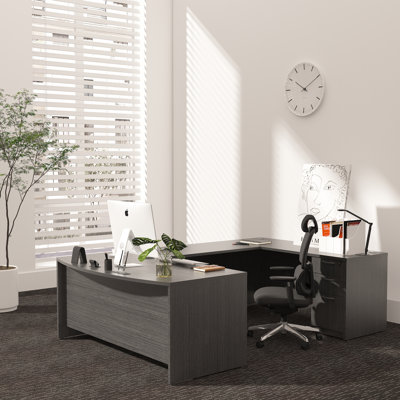U-Shaped Executive Desk
