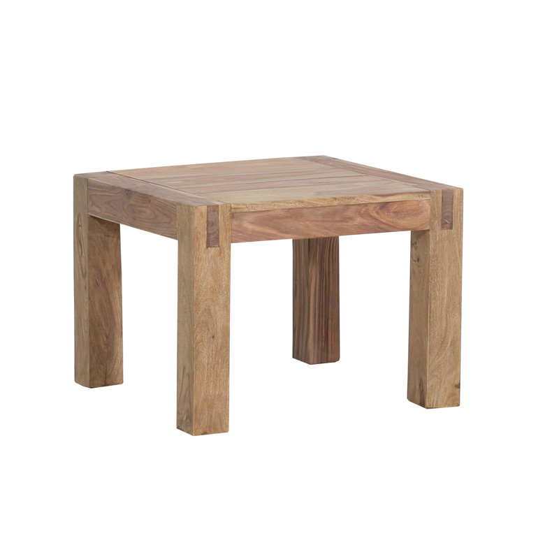 Rigid Solid Wood Coffee Table, 45 cm H x 60 cm W x 60 cm D