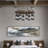 Vilen 31" Industrial Wagon Wheel Chandelier 8 - Light Dimmable