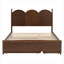Queen Size Platform Bed With With 2 Big Drawers-107287789