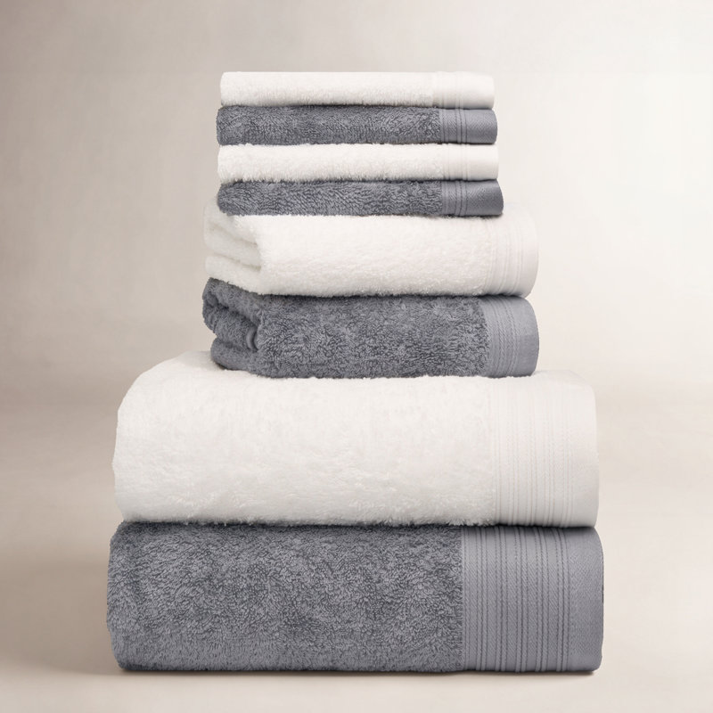 Doncia Midweight Mulit-Size Set, Dark Gray/White