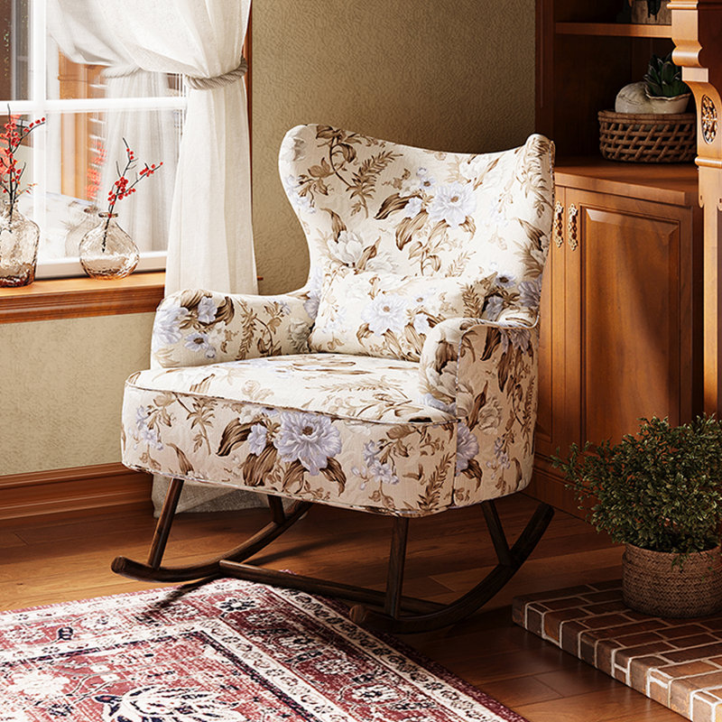 Chaise berçante confortable