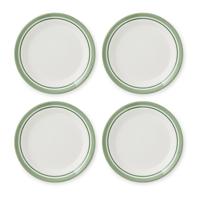 Portmeirion, Potters Stripe - Side Plates, Green