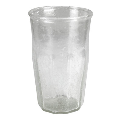 Peppered Glass Cup  8 Oz Capacity