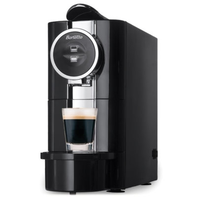 Barsetto One-Touch Espresso Maker, Automatic Coffee Machine, Black