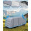 Housse de 30 à 33 pi pour roulotte de voyage, housse imperméable et respirante pour camping-car avec panneaux roulants, bandes réfléchissantes coupe-vent pour le rangement du camping-car-128781670