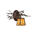Pine Branch Valley View 1 - Light Outdoor Wall Lantern