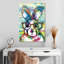 «Nerd Rabbit Paint», reproduction sur toile-1499267062
