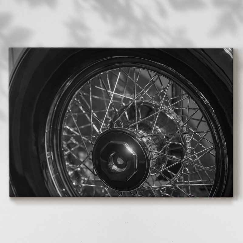Vroom I-Gallery Wrapped Canvas, 12" H x 18" W