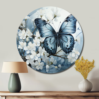 Porras - Animals Round Metal Art