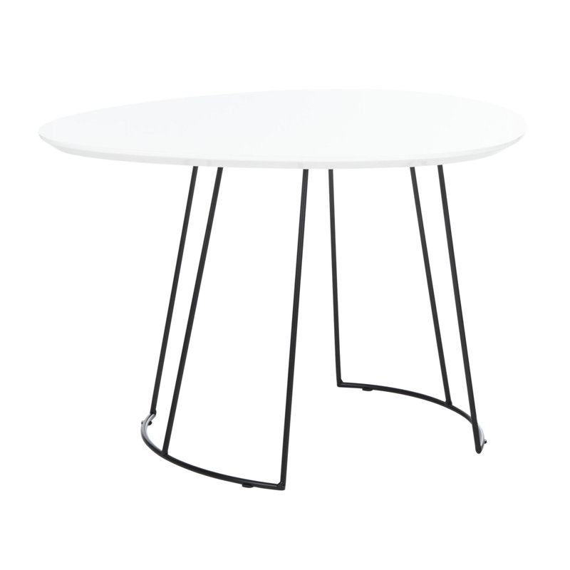 Table de bout Valerton, Blanc
