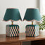 Lampe de table en céramique Valentina-130120197-130120199