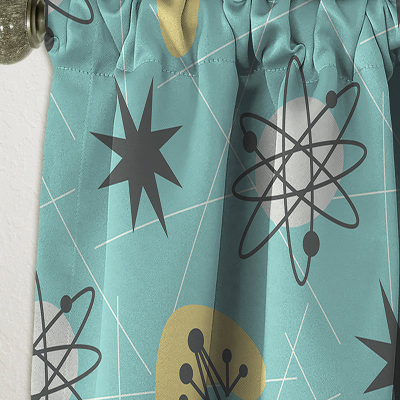 Rideau en lin / polyester, L 52 po x L 90 po