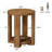 2-Tier Round Side Table, End Table For Living Room-115215452